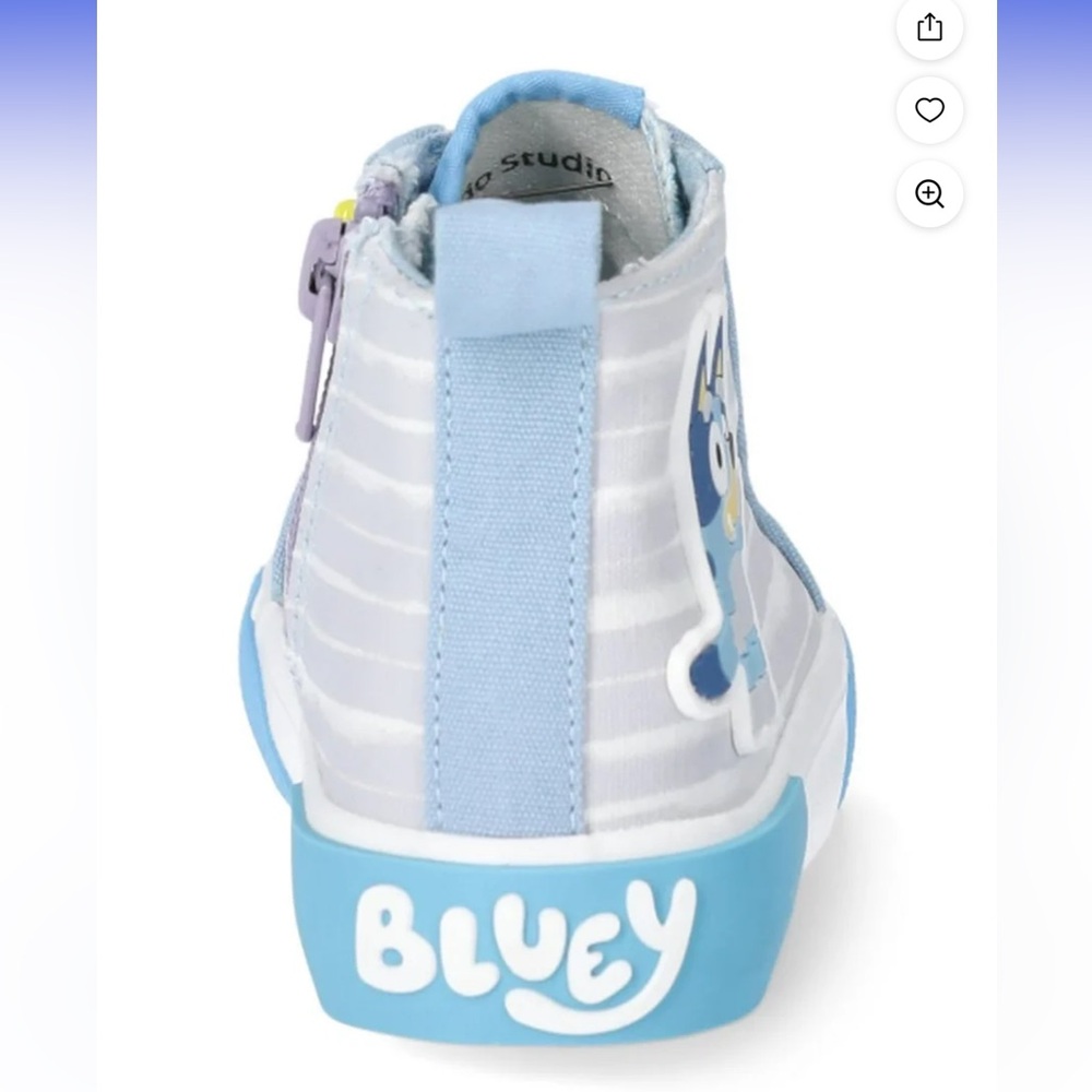 Bluey Girl  High Top Sneakers - Picture 6 of 15